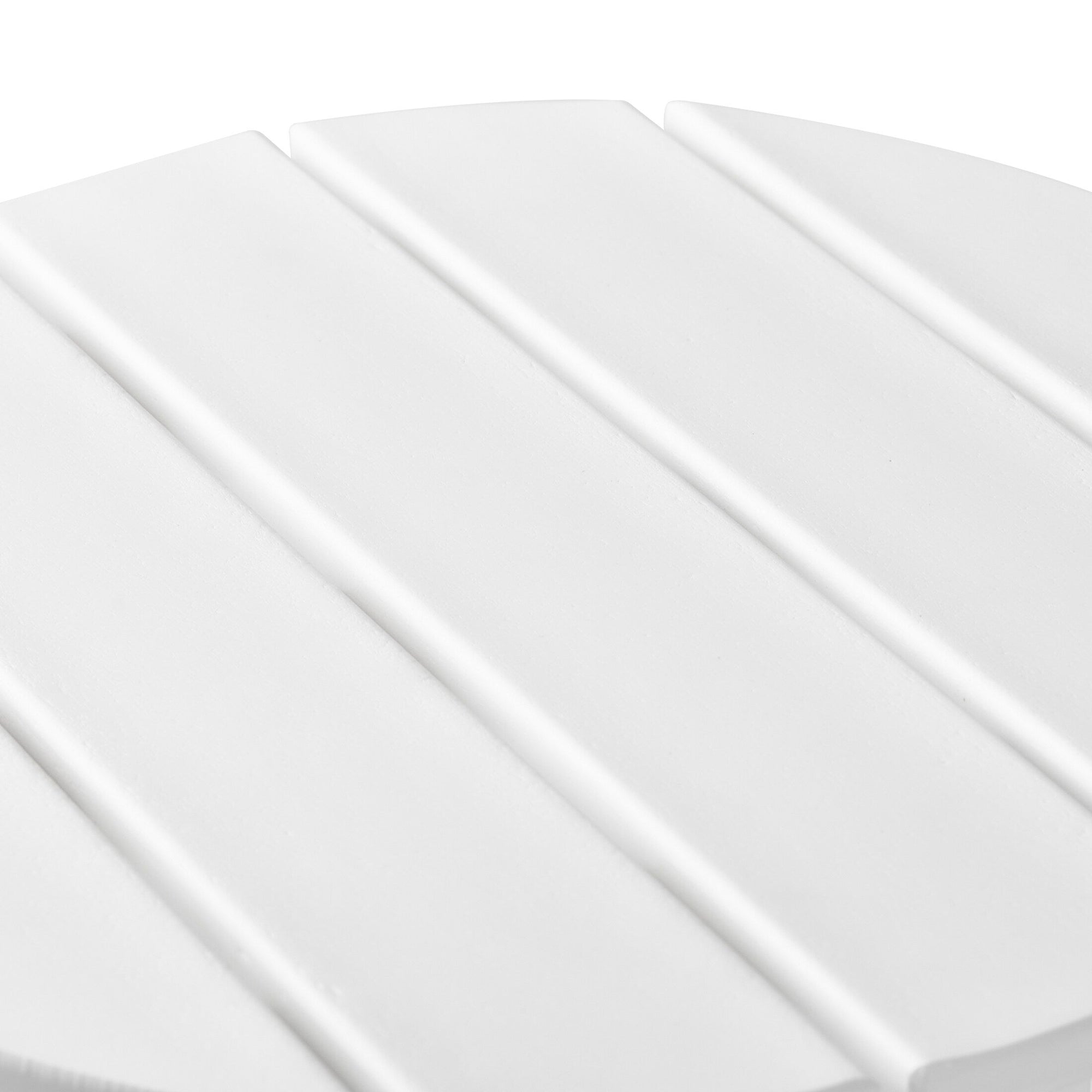 Polytrends Altura Eco-friendly All Weather Round 18 Side Table
