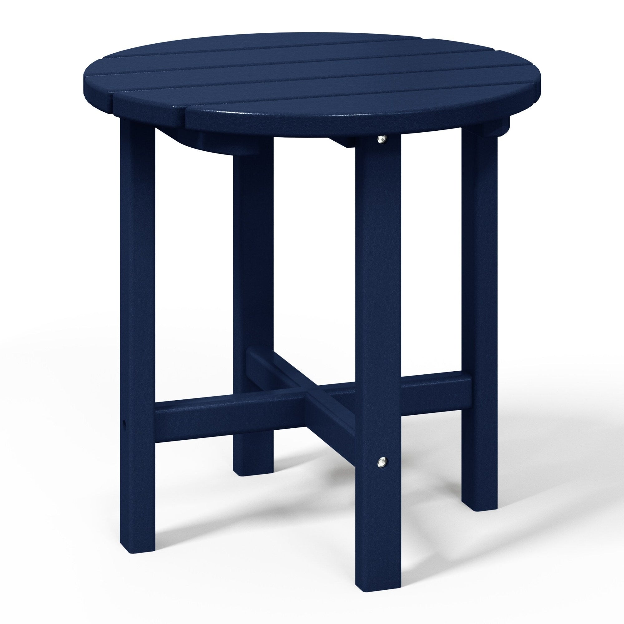 Polytrends Altura Eco-friendly All Weather Round 18 Side Table