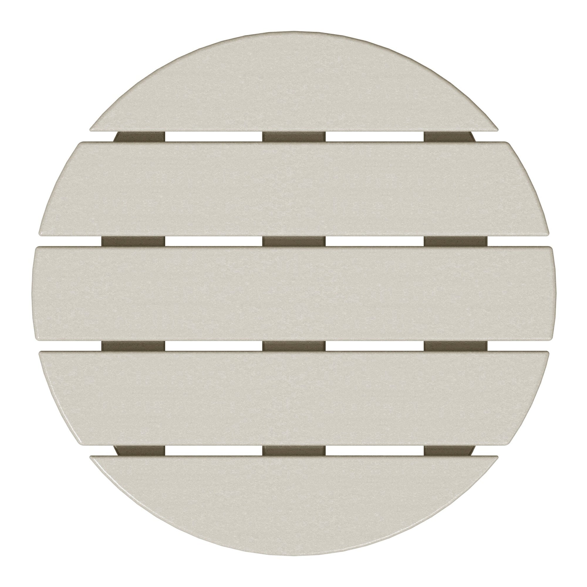 Polytrends Altura Eco-friendly All Weather Round 18 Side Table