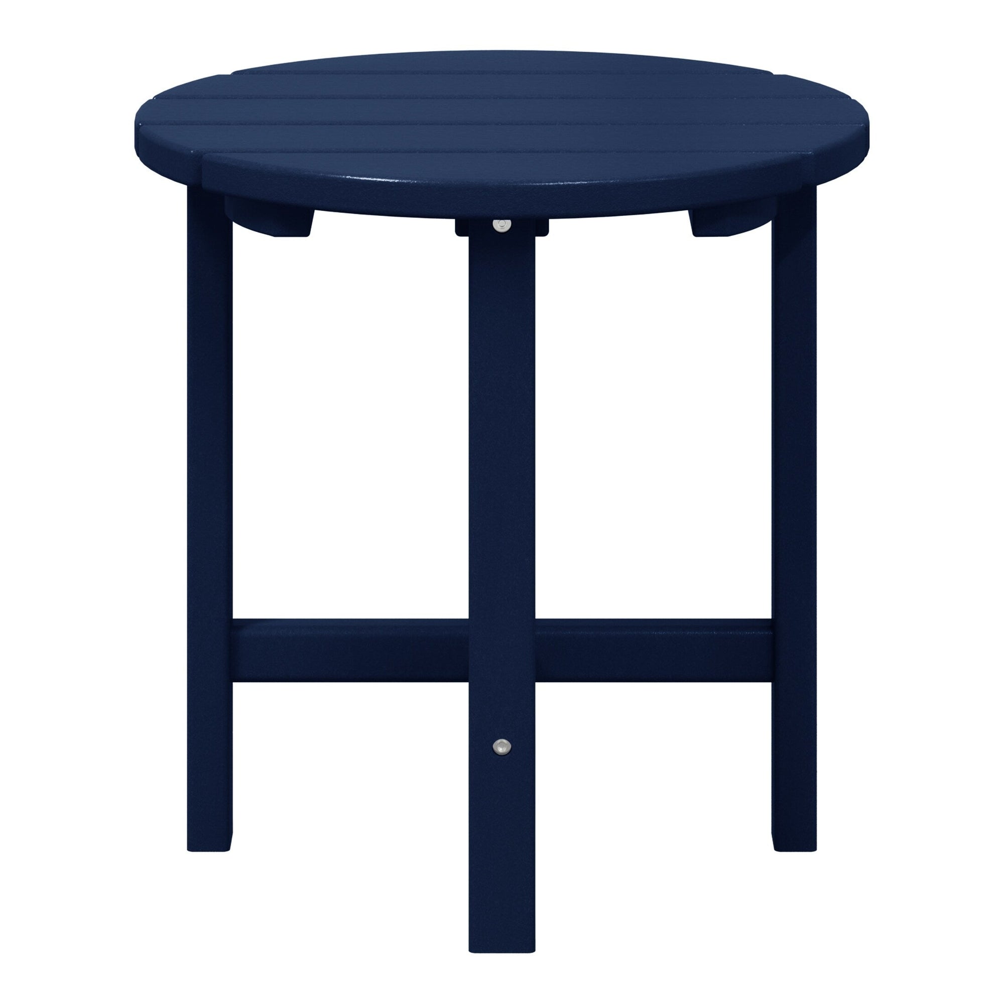 Polytrends Altura Eco-friendly All Weather Round 18 Side Table