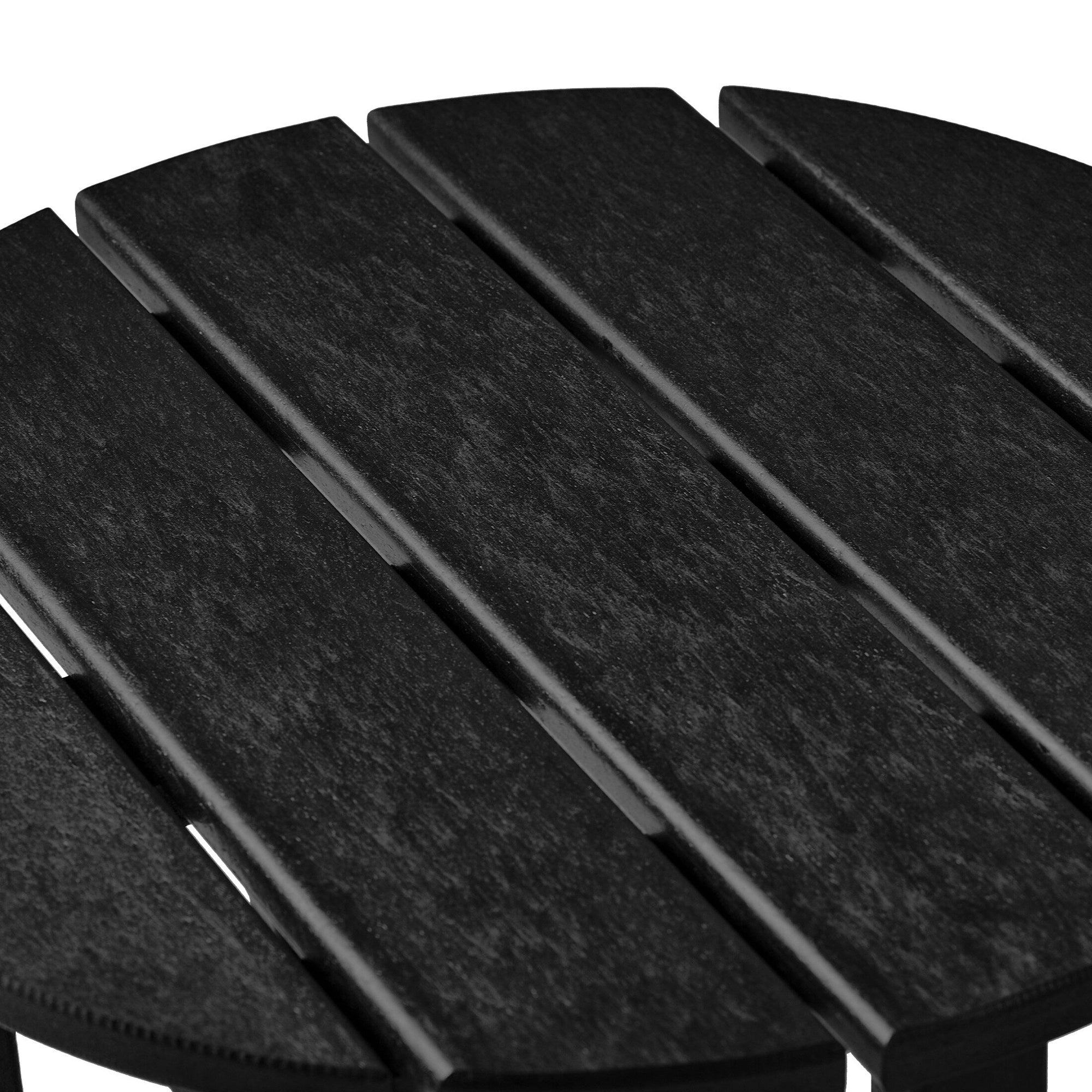 Polytrends Altura Eco-friendly All Weather Round 18 Side Table