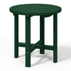 Polytrends Altura Eco-friendly All Weather Round 18 Side Table
