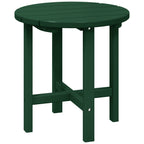 Polytrends Altura Eco-friendly All Weather Round 18 Side Table