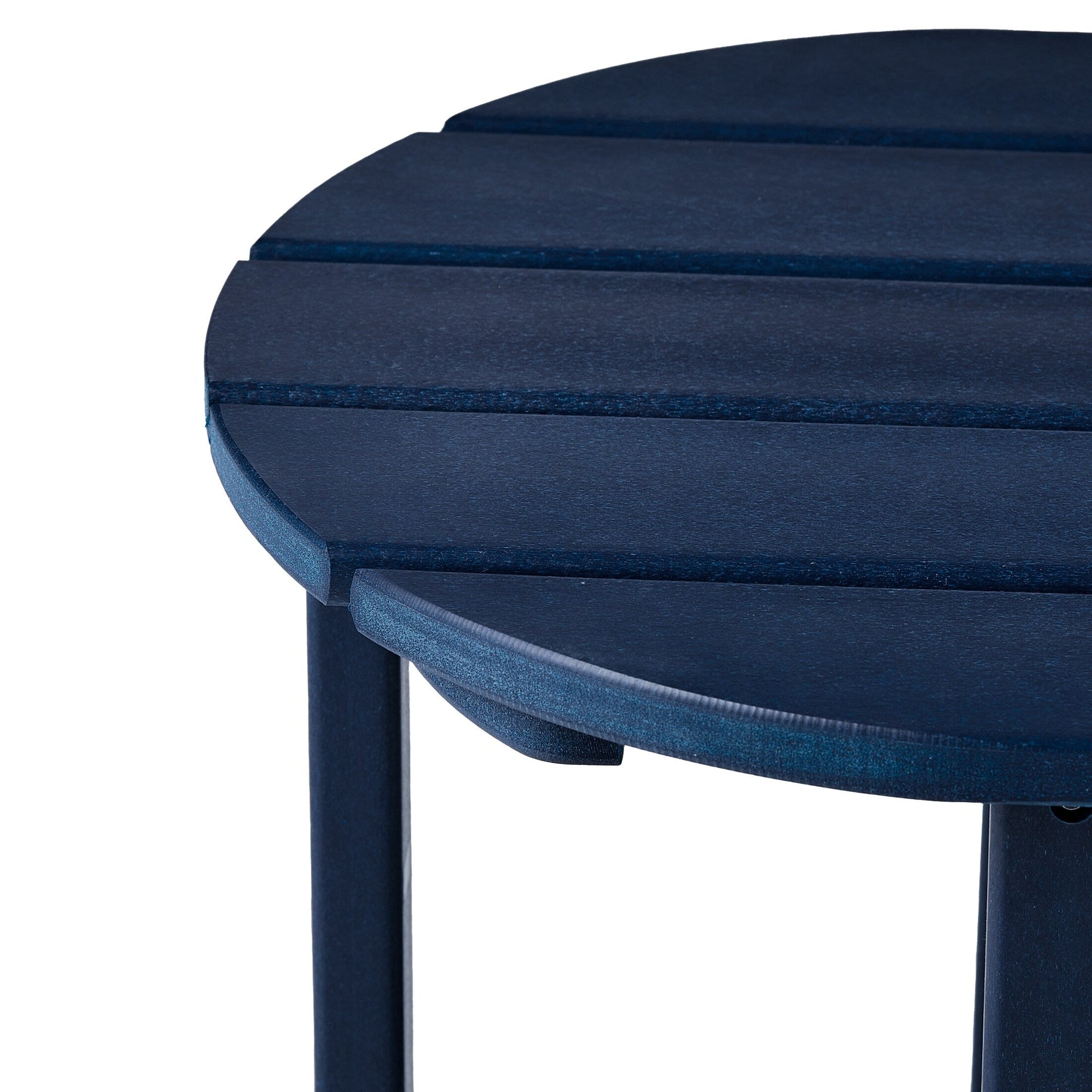 Polytrends Altura Eco-friendly All Weather Round 18 Side Table