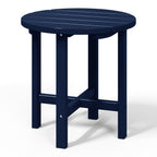 Polytrends Altura Eco-friendly All Weather Round 18 Side Table