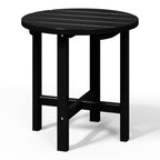 Polytrends Altura Eco-friendly All Weather Round 18 Side Table