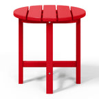 Polytrends Altura Eco-friendly All Weather Round 18 Side Table