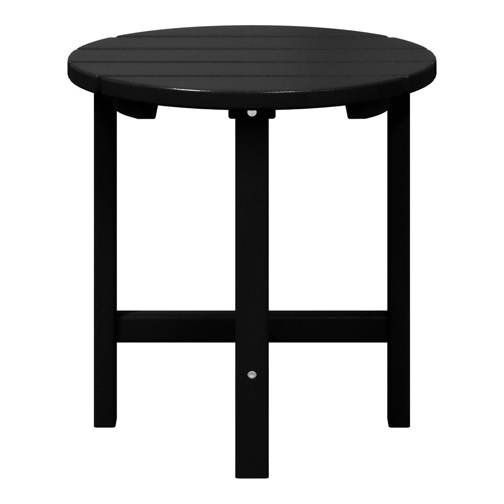 Polytrends Altura Eco-friendly All Weather Round 18 Side Table