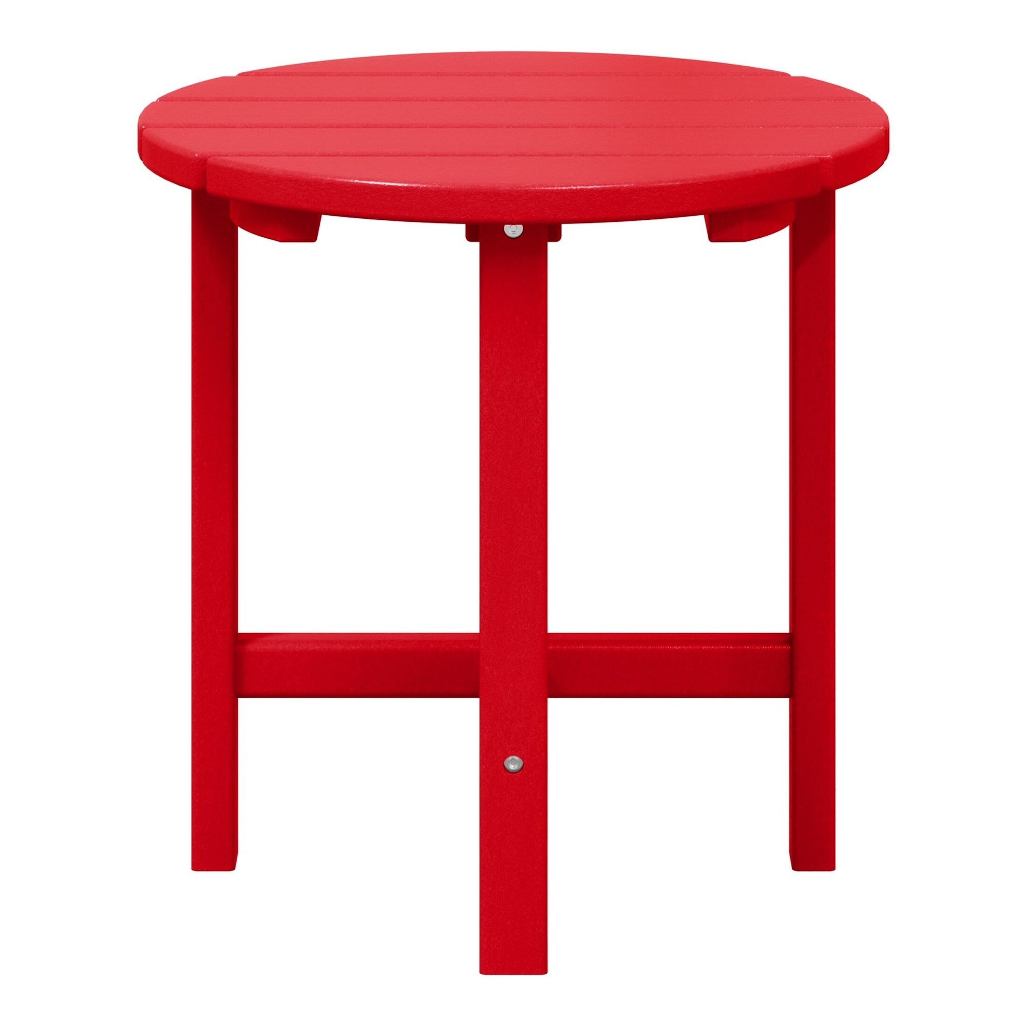 Polytrends Altura Eco-friendly All Weather Round 18 Side Table
