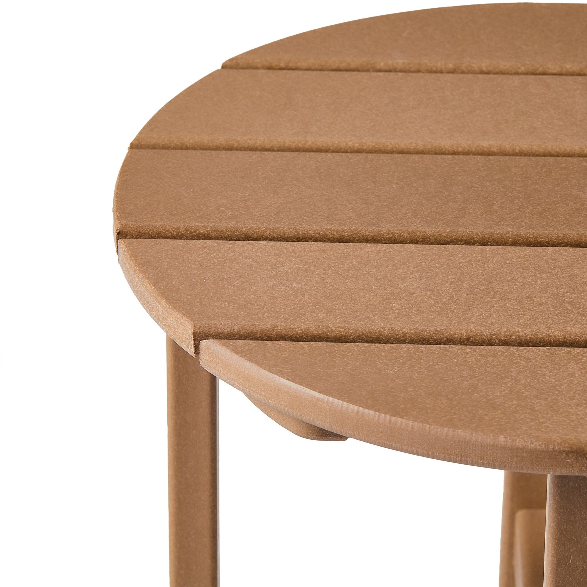 Polytrends Altura Eco-friendly All Weather Round 18 Side Table
