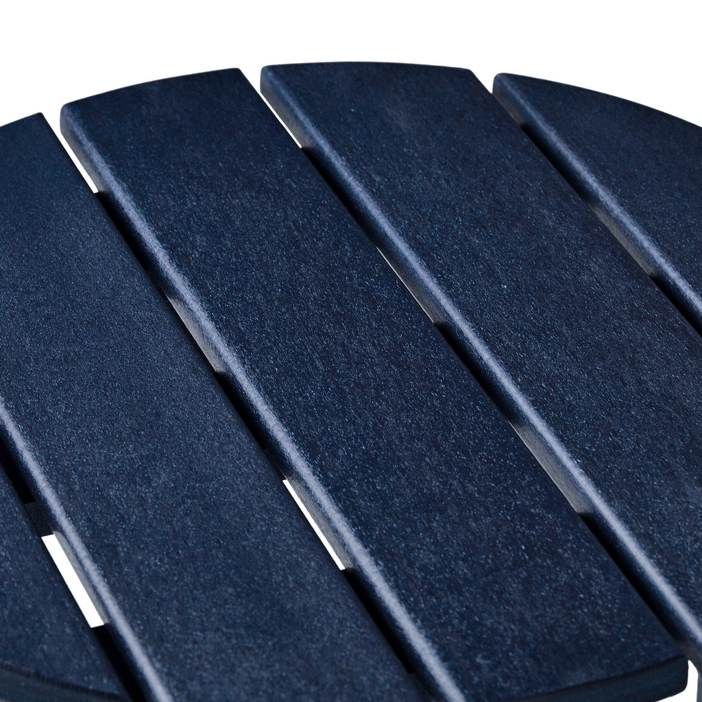 Polytrends Altura Eco-friendly All Weather Round 18 Side Table