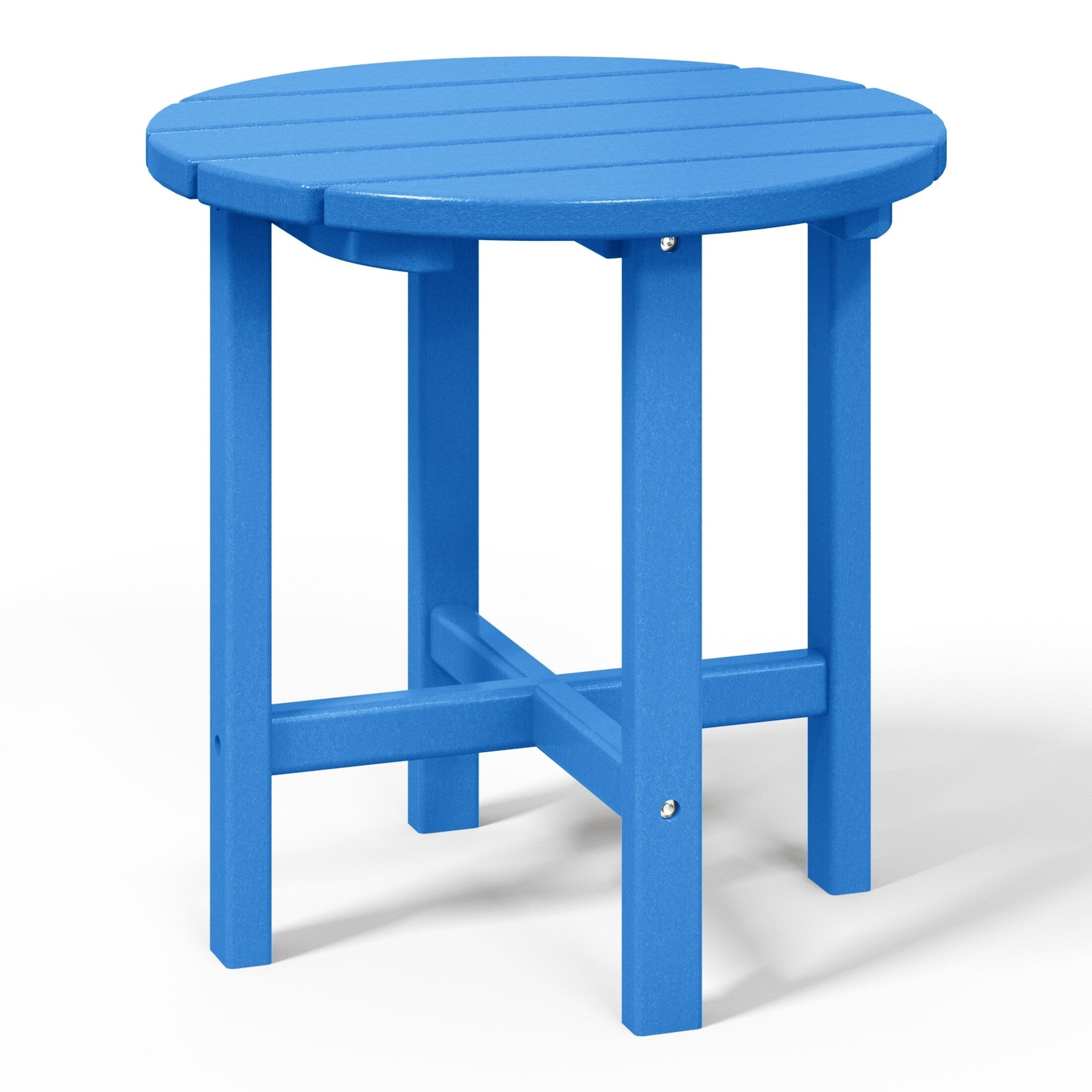 Polytrends Altura Eco-friendly All Weather Round 18 Side Table