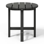 Polytrends Altura Eco-friendly All Weather Round 18 Side Table