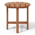 Polytrends Altura Eco-friendly All Weather Round 18 Side Table