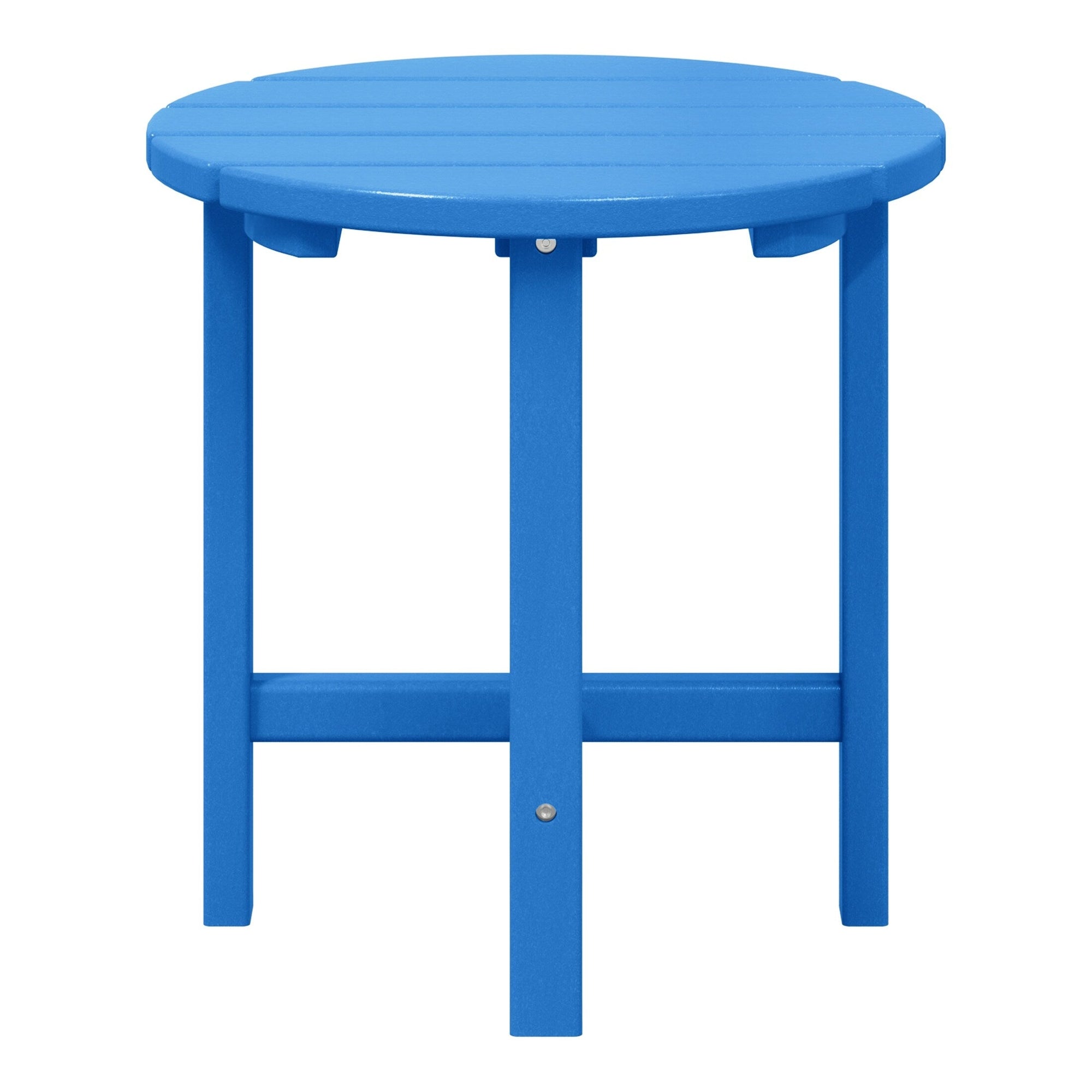 Polytrends Altura Eco-friendly All Weather Round 18 Side Table