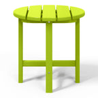 Polytrends Altura Eco-friendly All Weather Round 18 Side Table