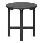 Polytrends Altura Eco-friendly All Weather Round 18 Side Table