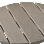 Polytrends Altura Eco-friendly All Weather Round 18 Side Table