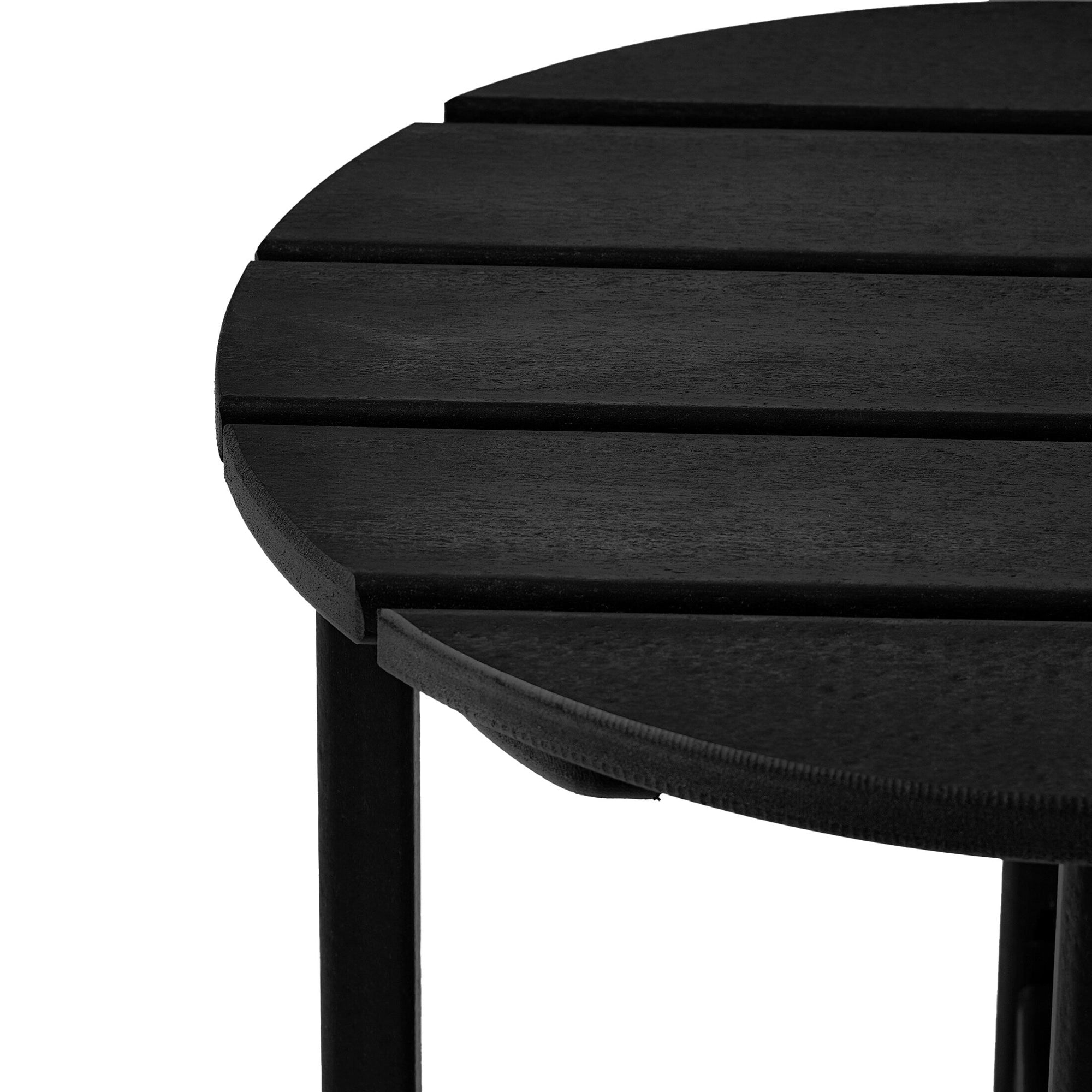 Polytrends Altura Eco-friendly All Weather Round 18 Side Table