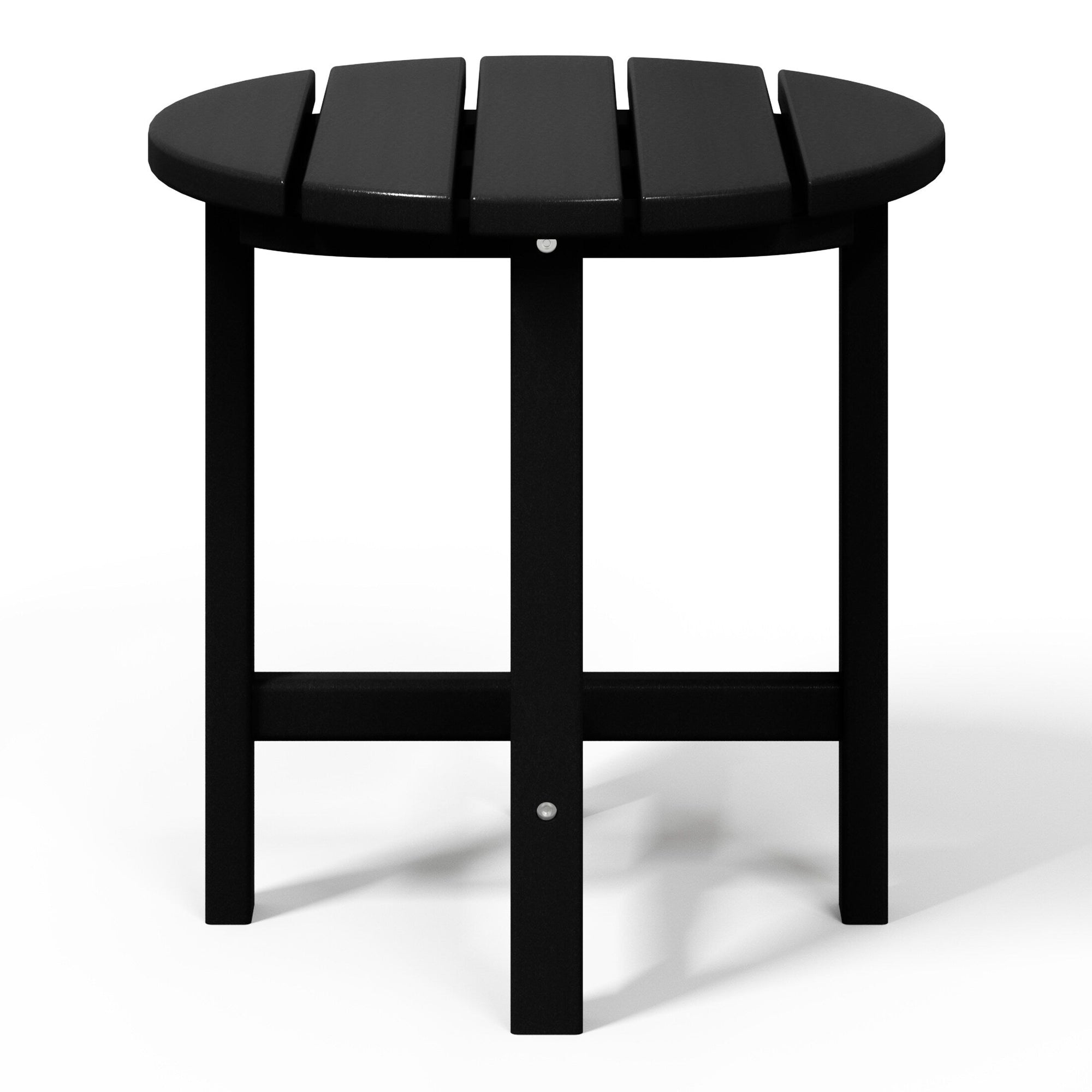Polytrends Altura Eco-friendly All Weather Round 18 Side Table