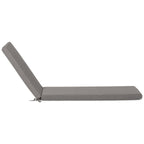 Coussins de chaise longue d'extérieur Polytrends, résistants à la décoloration, toutes saisons (lot de 2)