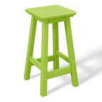 Ensemble de comptoir bistrot extérieur Polytrends Laguna en PEHD toutes saisons (5 pièces)