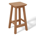 Ensemble de comptoir bistrot extérieur Polytrends Laguna en PEHD toutes saisons (5 pièces)