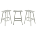 Ensemble de comptoir bistrot Polytrends Laguna en PEHD toutes saisons (4 pièces)