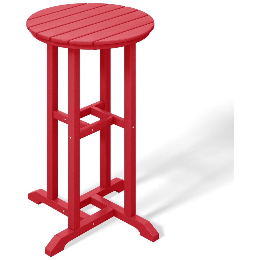 Ensemble de comptoir bistrot Polytrends Laguna en PEHD toutes saisons (4 pièces)