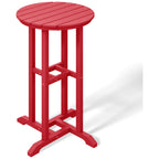 Ensemble de comptoir bistrot Polytrends Laguna en PEHD toutes saisons (4 pièces)