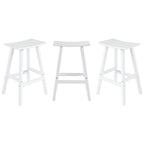 Ensemble de comptoir bistrot Polytrends Laguna en PEHD toutes saisons (4 pièces)