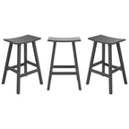 Ensemble de comptoir bistrot Polytrends Laguna en PEHD toutes saisons (4 pièces)