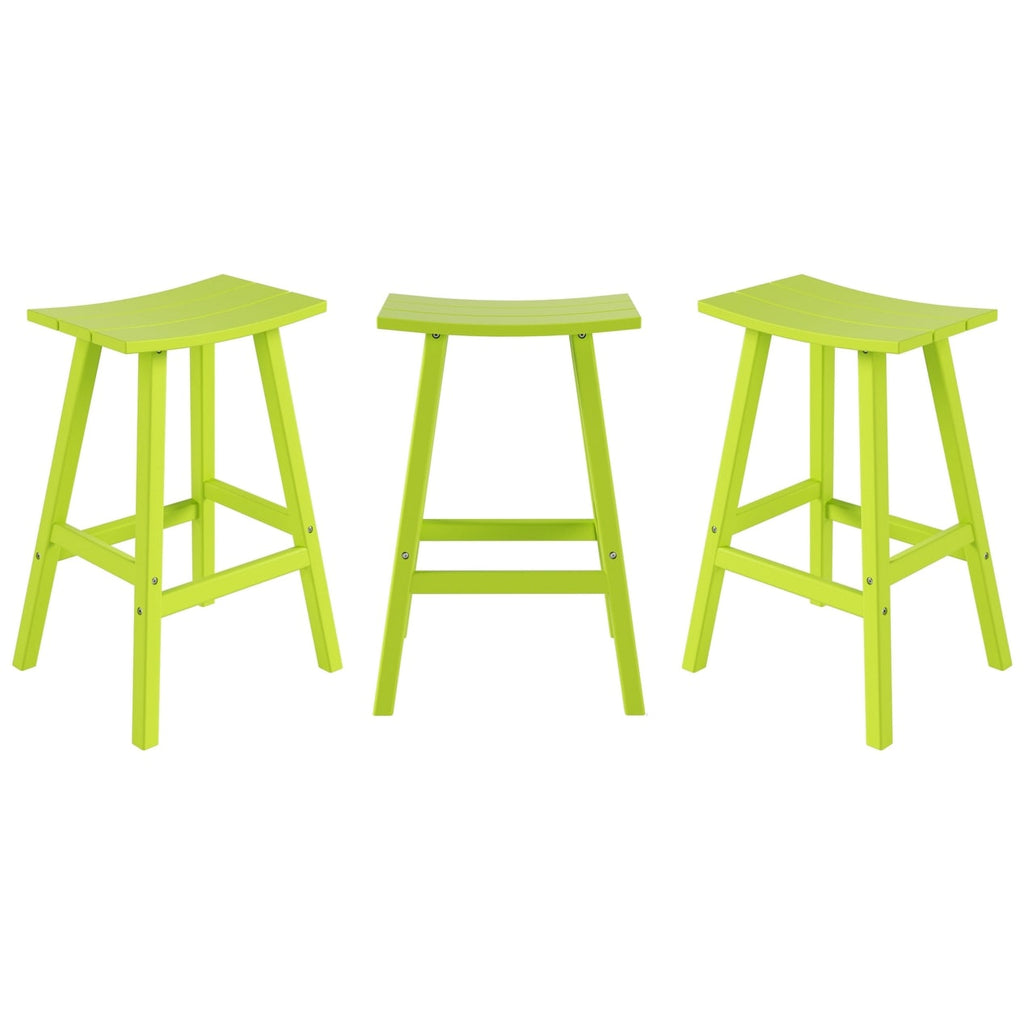 Ensemble de comptoir bistrot Polytrends Laguna en PEHD toutes saisons (4 pièces)