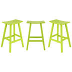 Ensemble de comptoir bistrot Polytrends Laguna en PEHD toutes saisons (4 pièces)