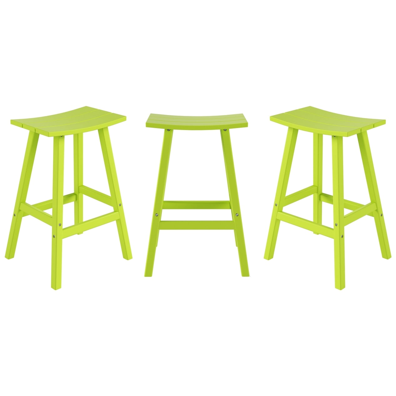 Ensemble de comptoir bistrot Polytrends Laguna en PEHD toutes saisons (4 pièces)