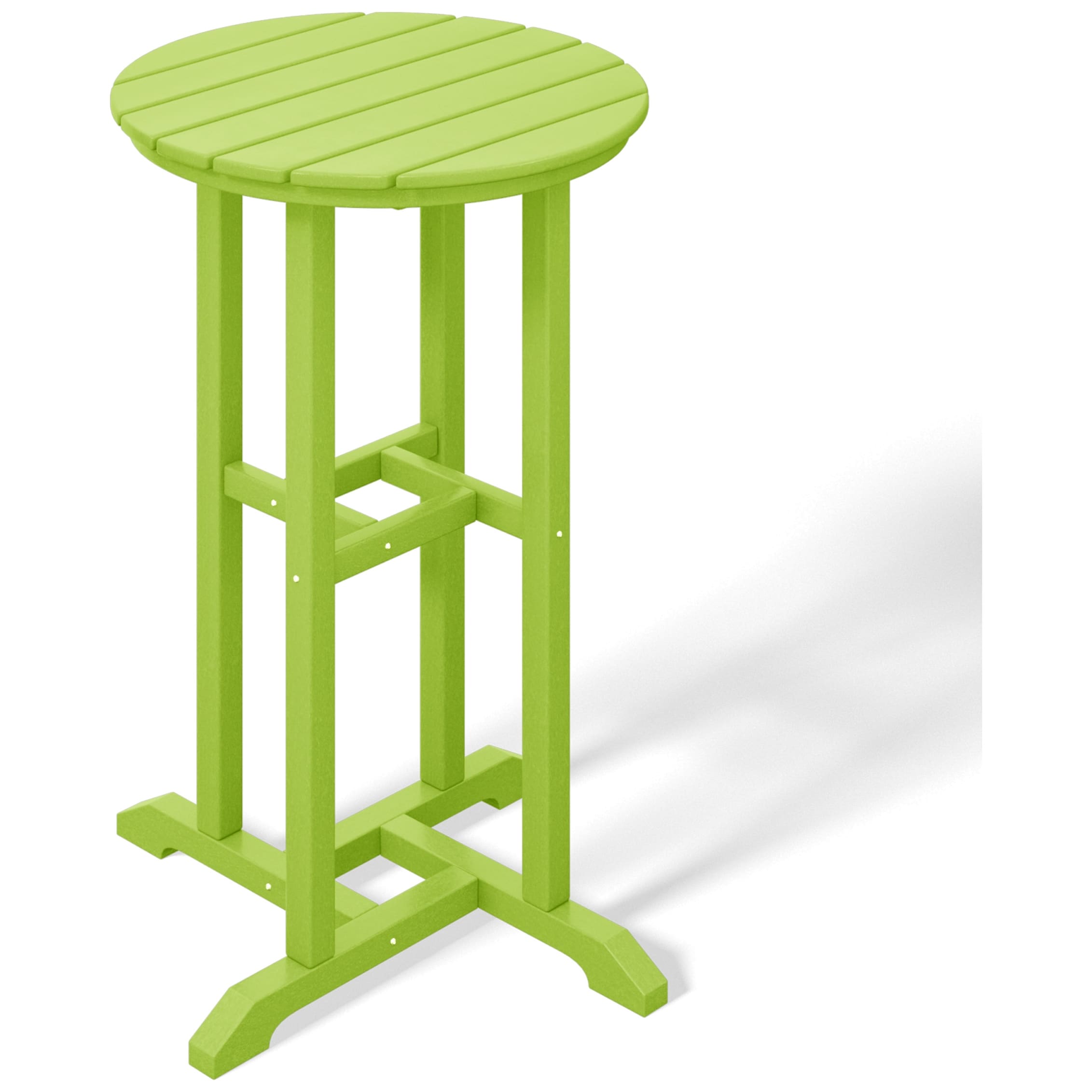 Ensemble de comptoir bistrot Polytrends Laguna en PEHD toutes saisons (4 pièces)