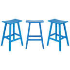 Ensemble de comptoir bistrot Polytrends Laguna en PEHD toutes saisons (4 pièces)