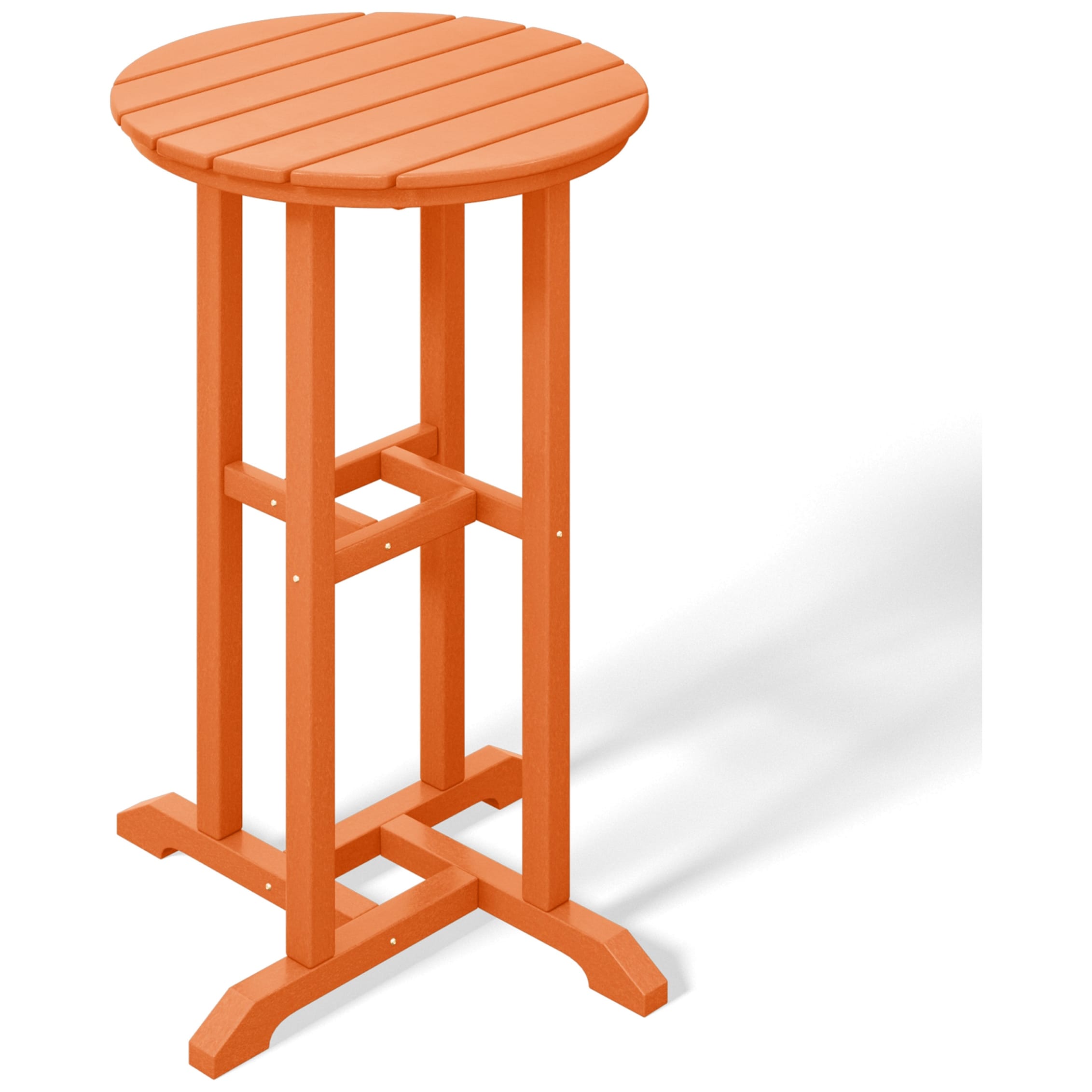 Ensemble de comptoir bistrot Polytrends Laguna en PEHD toutes saisons (4 pièces)