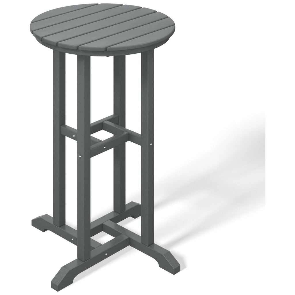 Ensemble de comptoir bistrot Polytrends Laguna en PEHD toutes saisons (4 pièces)