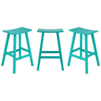 Ensemble de comptoir bistrot Polytrends Laguna en PEHD toutes saisons (4 pièces)