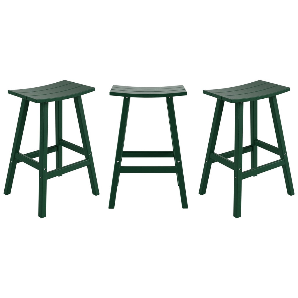 Ensemble de comptoir bistrot Polytrends Laguna en PEHD toutes saisons (4 pièces)