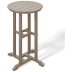 Ensemble de comptoir bistrot Polytrends Laguna en PEHD toutes saisons (4 pièces)