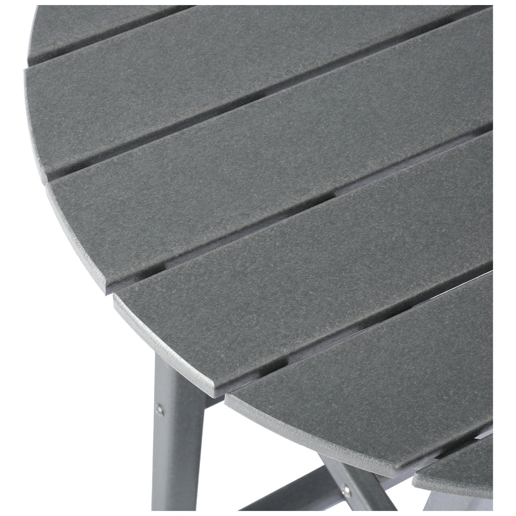 Ensemble de comptoir bistrot Polytrends Laguna en PEHD toutes saisons (4 pièces)