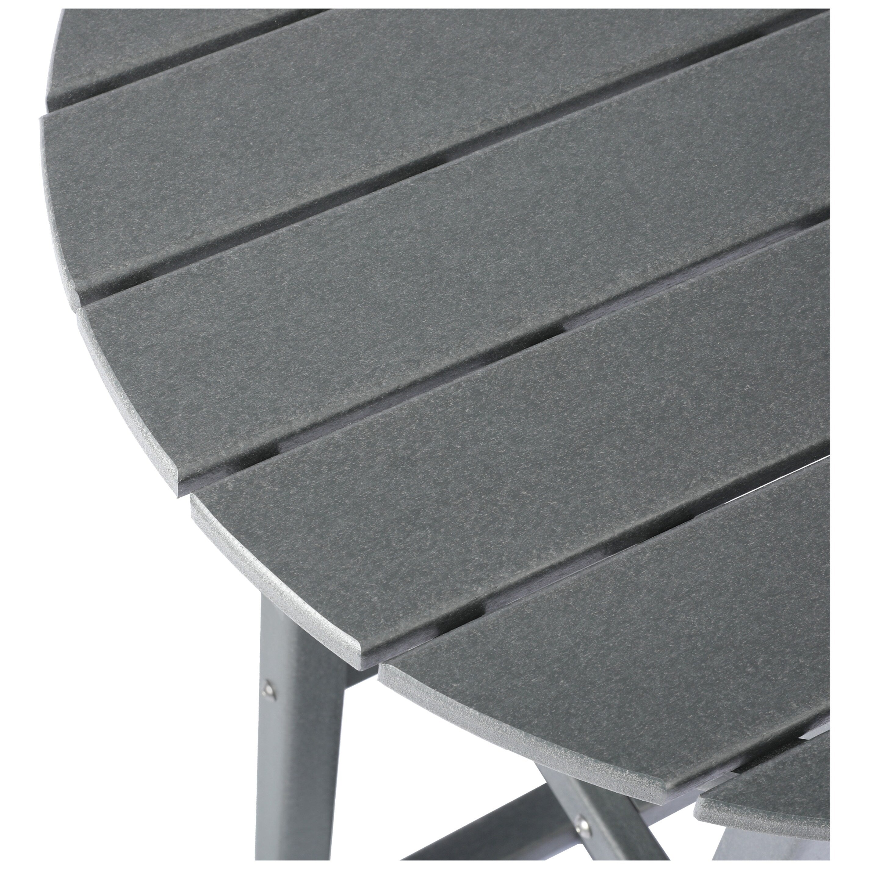 Ensemble de comptoir bistrot Polytrends Laguna en PEHD toutes saisons (4 pièces)