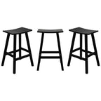 Ensemble de comptoir bistrot Polytrends Laguna en PEHD toutes saisons (4 pièces)