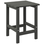 Table d'appoint carrée Polytrends Laguna en PEHD, résistante aux intempéries, pour terrasse