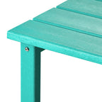 Table d'appoint carrée Polytrends Laguna en PEHD, résistante aux intempéries, pour terrasse