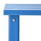 Table d'appoint carrée Polytrends Laguna en PEHD, résistante aux intempéries, pour terrasse