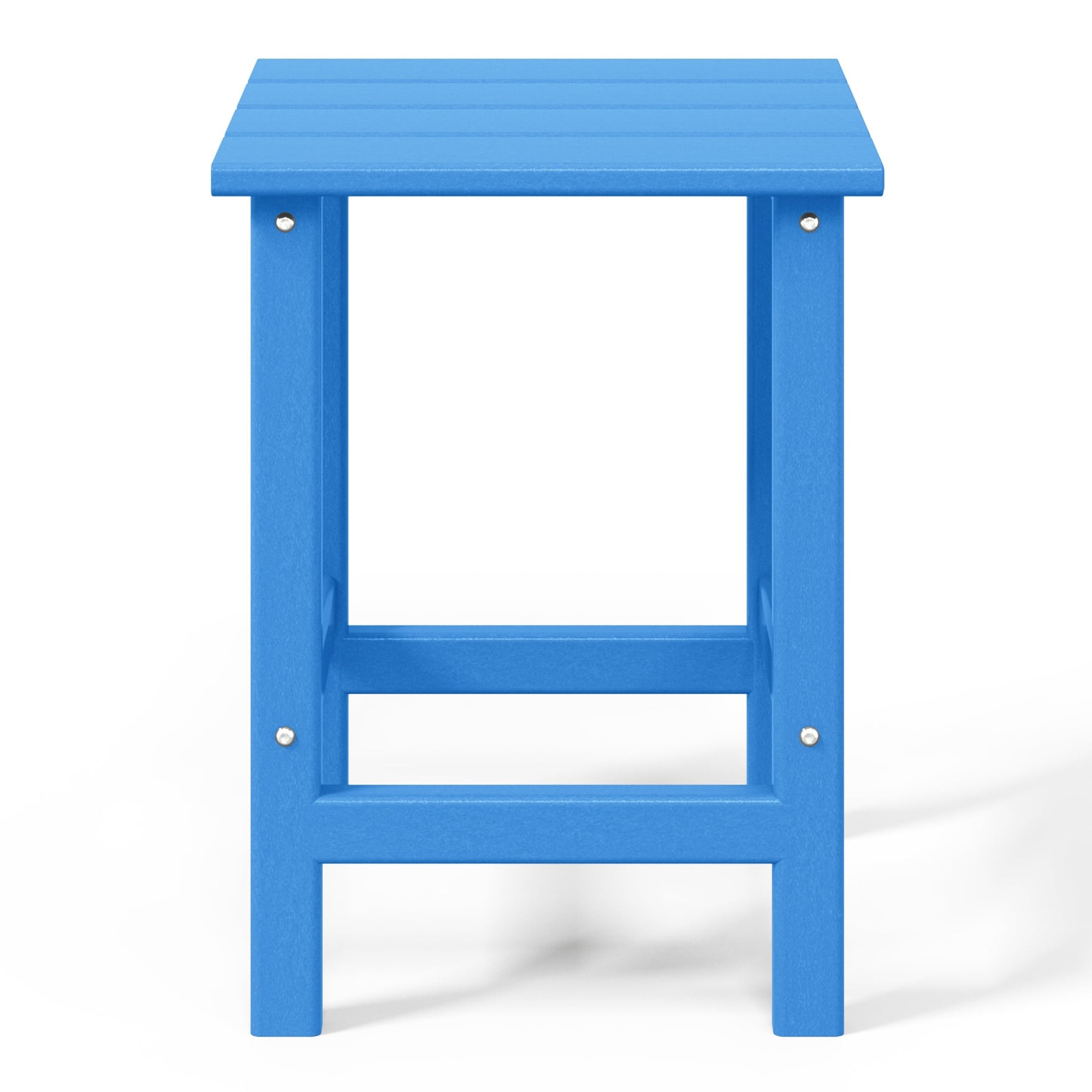 Polytrends Laguna Hdpe All Weather Outdoor Patio Square Side Table