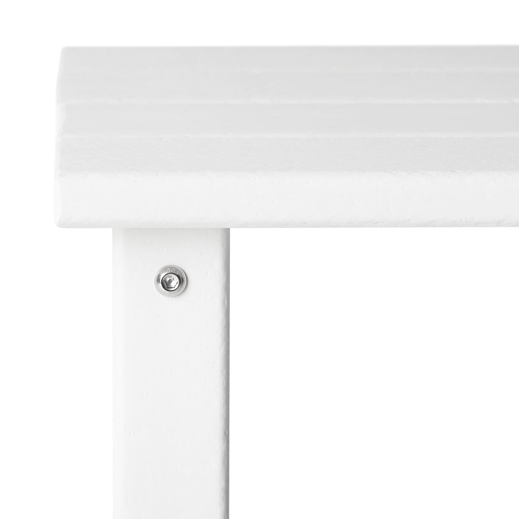 Polytrends Laguna Hdpe All Weather Outdoor Patio Square Side Table